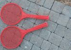 tennis rackets x 2