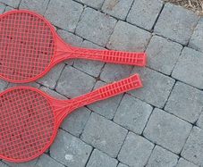 tennis rackets x 2