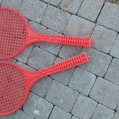 tennis rackets x 2