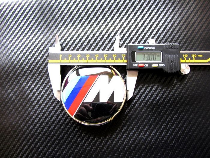 BMW 74mm M - SPORT Emblem Badge Rear Trunk Logo 1 3 5 6 7 x z m class