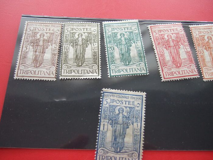 Stamps Of Tripolitania (libya)
