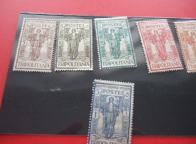 Stamps Of Tripolitania (libya)