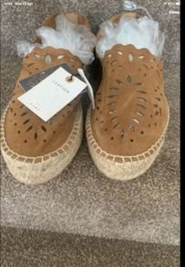 shoes Zara size 40 bnwt espadrille style shoes