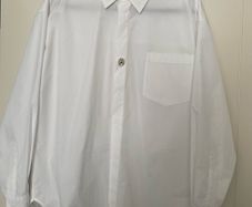Maje white oversized shirt