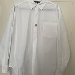 Maje white oversized shirt