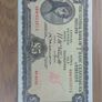 Irish 5pound Lady Lavery banknote dated 24 10 1955. Image 6