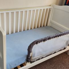 Cot Bed Sorrento + mattress Baby Elegance Breathe-Dry pocket springs