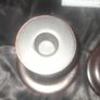 This is a Beautiful Vintage Pair of Dark Wood Barley Twist Candlesticks in lovely condition. Ready for any Table Image 4