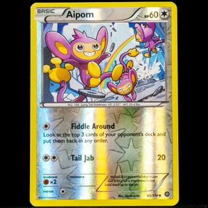 Aipom 90/114 Reverse Holo Common XY Steam Siege Pokemon Card