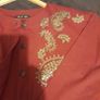 Ladies Vintage NEW Red Top Size 20. Image 5