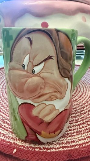Disney Mugs  Grumpy