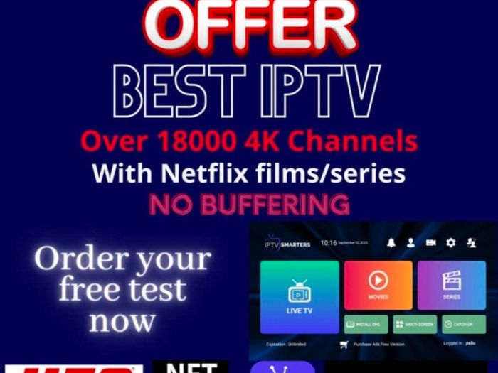IPTV Premium 12 Months 4K Quality
