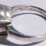 Vintage Sterling Silver 925 White Topaz Ring, Size P - 4,66g Image 10