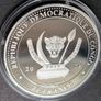 Wildlife 1 oz silver The PEREGRINE FALCON 2024 Congo 20 Fr Gold Gilded coin Image 5