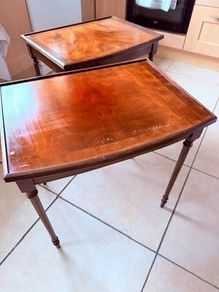 side tables with glass top