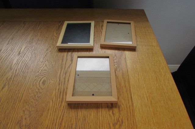 Pine Photo Frames x 3 for Sale