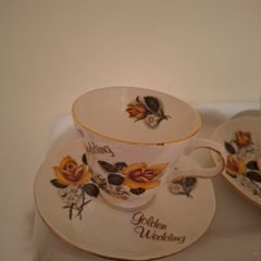Vintage Royal Stafford China   Golden Anniverdary (2 Sets)