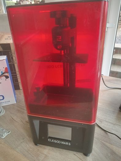 Mars elegoo 3d resin printer