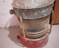 Old ship's lamp
