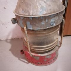 Old ship's lamp