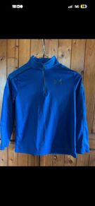 boys under armour 1/4 top