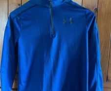 boys under armour 1/4 top