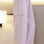 Thin loose material cargo trousers Image 2