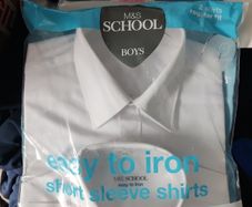 BNWT M&S 2pk school shirts