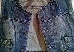 denim waistcoat,9 to 12 months,good condition.