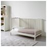 IKEA HENSVIK Baby Cot White 60x120 Good Condition Image 5