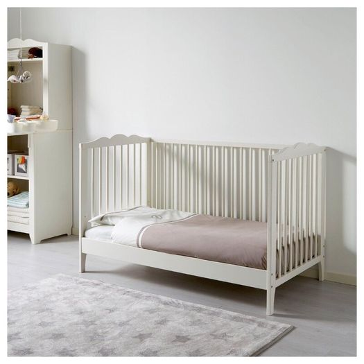 IKEA HENSVIK Baby Cot White 60x120 Good Condition