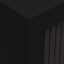 Sliding Door Cabinet Black Image 8