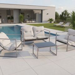 Roma 4 Piece Garden Furniture Set Free delivery