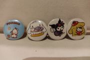 Sanrio Characters Button Badges