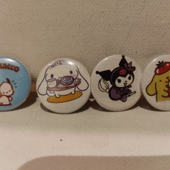 Sanrio Characters Button Badges