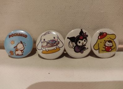 Sanrio Characters Button Badges