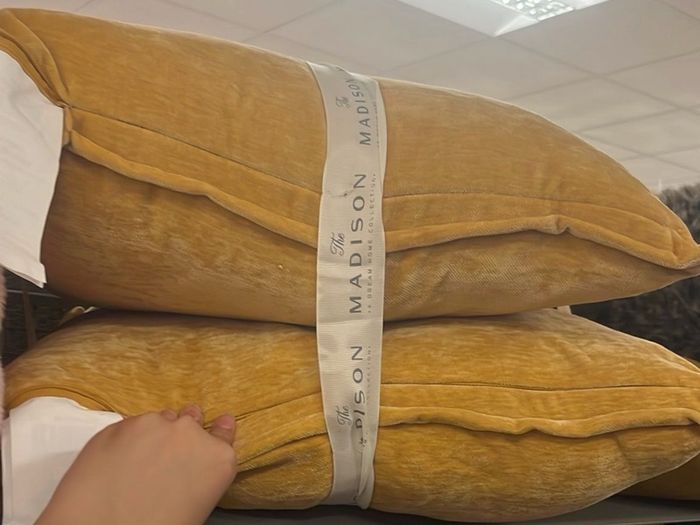 Cushions, pillows