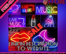 Neon Lights 10% Off Sale (link In Description)