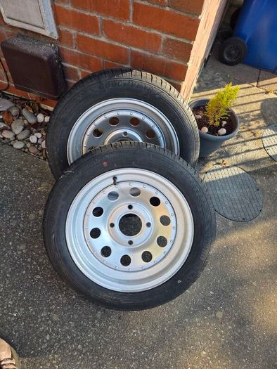 Wheels 4x130 with tyres