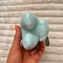 Light Blue Among Us keychain bag clip plush soft  approx. 11 cm. Please see photos Image 7