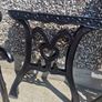 Garden table + bench cast iron Image 3