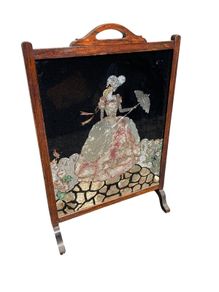Antique Fire Screen
