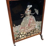 Antique Fire Screen