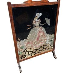 Antique Fire Screen