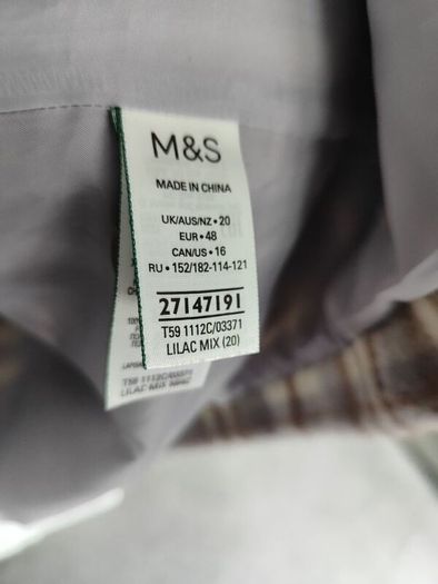 Ladies coat  Mark's and Spencer Size 20