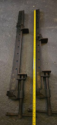 Record 36" heavy duty bar clamps