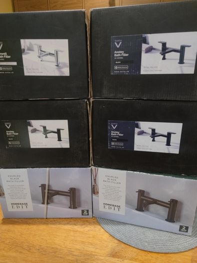 6 x Bathroom fillers - 2 x Homebase, 4 x VURTU - Price Incl. Delivery