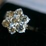 Vintage 9Ct Solid Gold 375 Beautiful Cubic Zirconia Ring 3,99g Image 5