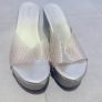 Metro Gold wedge heels Image 2
