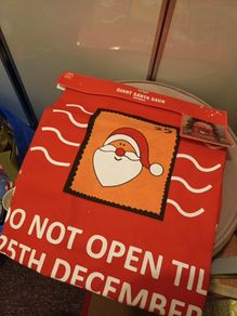 Btand new Santa christmas sack